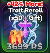 Anime Crusaders - Trait Reroll x50【3699R】