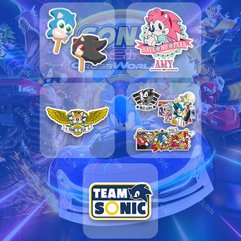 🧨 Twitch Drops 👑 Sonic Racing Twitch Drops 🌐 Sonic Racing: CrossWorlds [Total 5 Items]