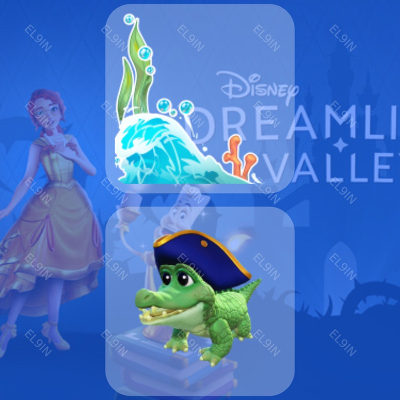 ✅ Twitch Drops 🌐 Keepsake Sea Showcase 🧙‍♂️ Disney Dreamlight Valley [Total 2 Items]