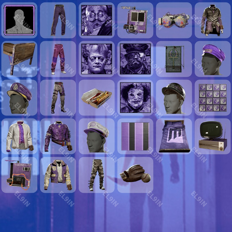 💎 Twitch Drops 💜 Project Boneyard ❤️ The Outlast Trials [Total 28 Items]