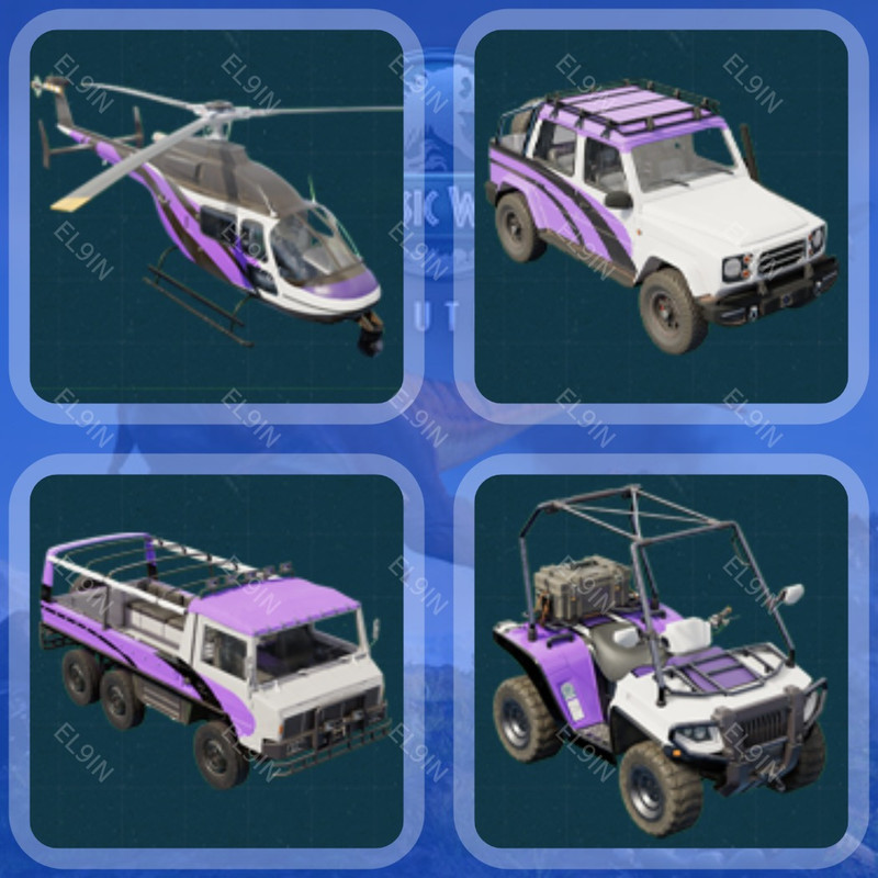 🧙‍♂️ Twitch Drops 🧨 JWE3 Launch Drops 🧨 Jurassic World Evolution 3 [Total 4 Items]