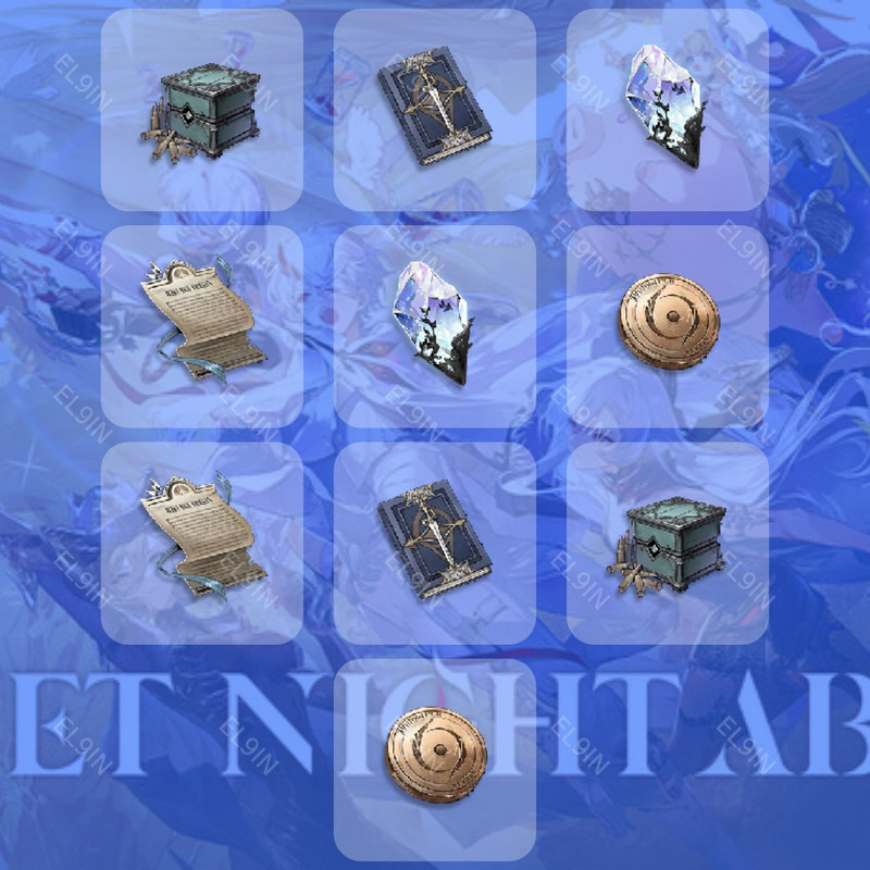 🌐 Twitch Drops 🌐 v1.1 Duet Night Abyss ❤️ Duet Night Abyss [Total 10 Items]
