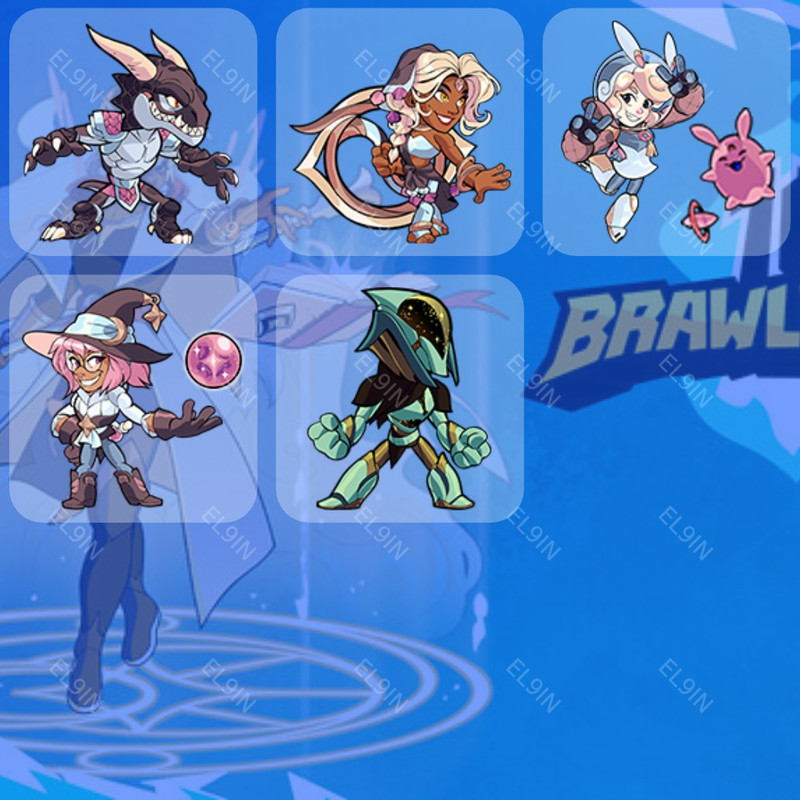 ❤️ Twitch Drops ⚡️ Brawlhalla Q&B Drops 💎 Brawlhalla [Total 5 Items]