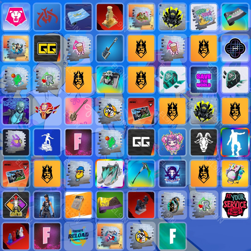 💜 Twitch Drops 👑 Ironmouse Drops Rerun!  💎 Fortnite [Total 62 Items]