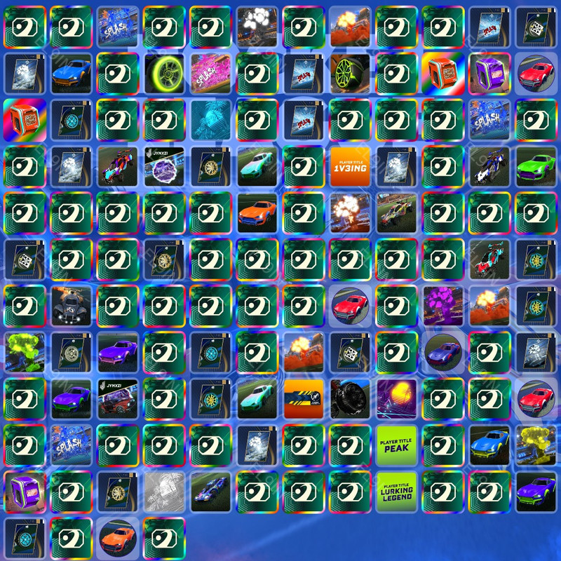 🌐 Twitch Drops 🧨 RL World Championship 💎 Rocket League [Total 136 Items]