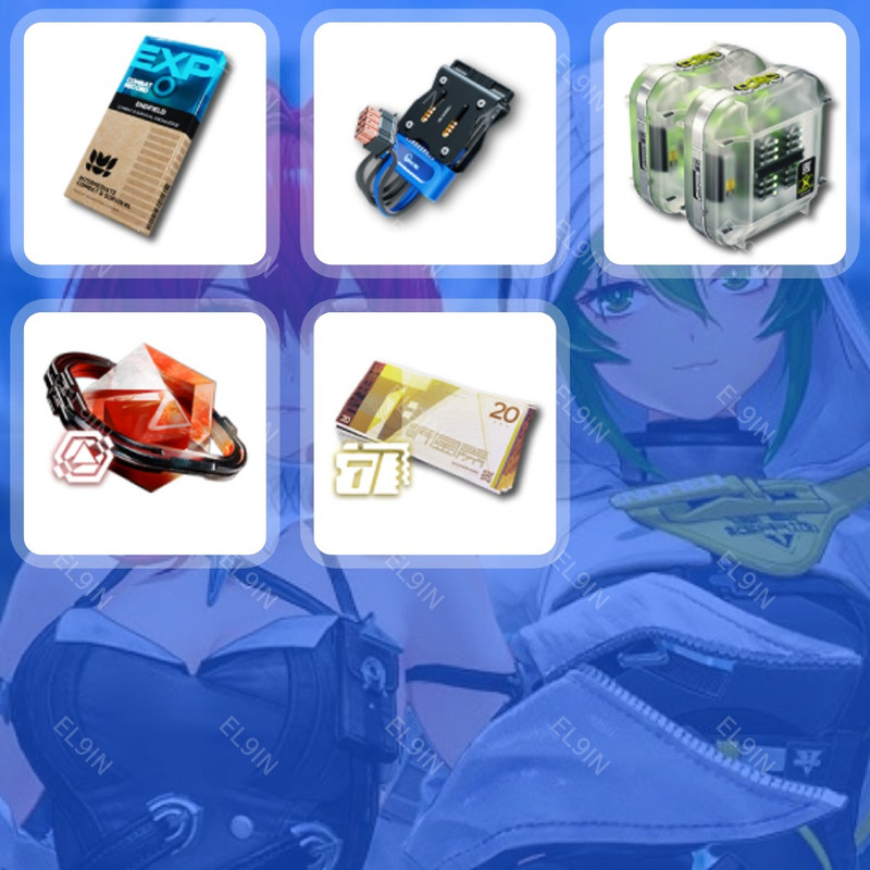 🧨 Twitch Drops 🌐 Wind and Snow Dreamscape 💎 ARKNIGHTS: ENDFIELD [Total 5 Items]