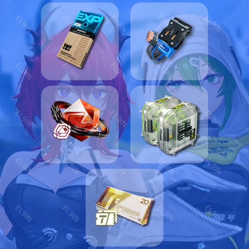 🌐 Twitch Drops 👑 Sanctuary of Ink ⚡️ ARKNIGHTS: ENDFIELD [Total 5 Items]