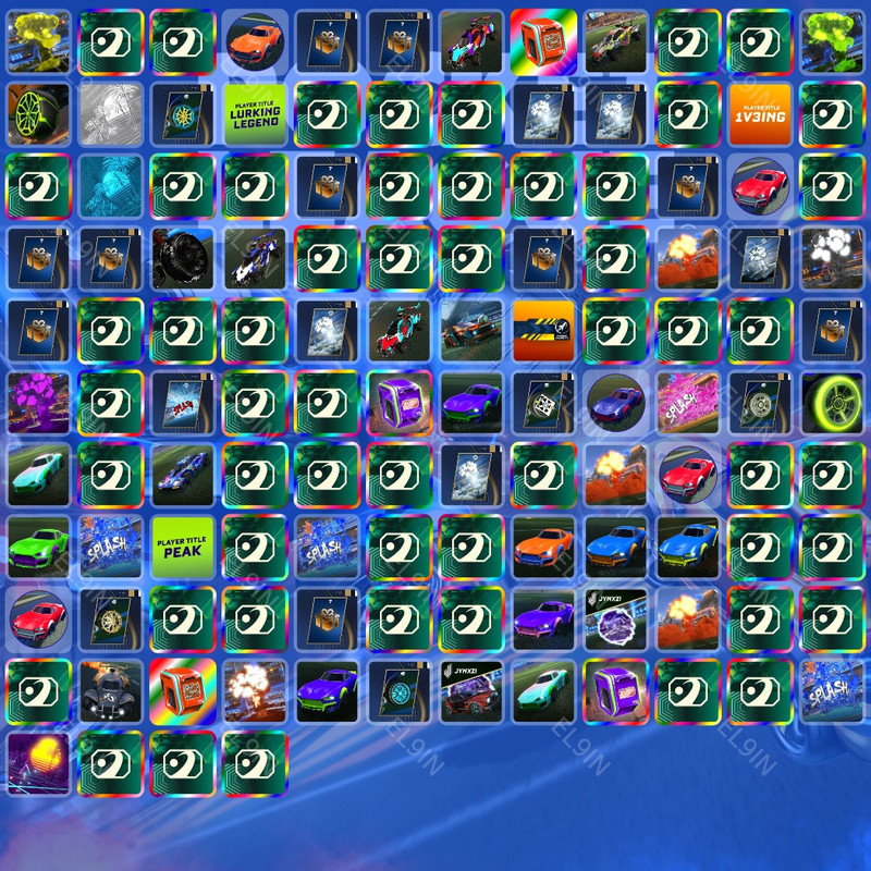 🌐 Twitch Drops 🧙‍♂️ Kai x Speed Play RL! ⚡️ Rocket League [Total 124 Items]