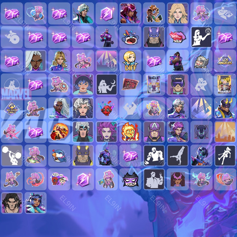 ✅ Twitch Drops ❤️ Ignite Stage2 W1 👑 Marvel Rivals [Total 82 Items]