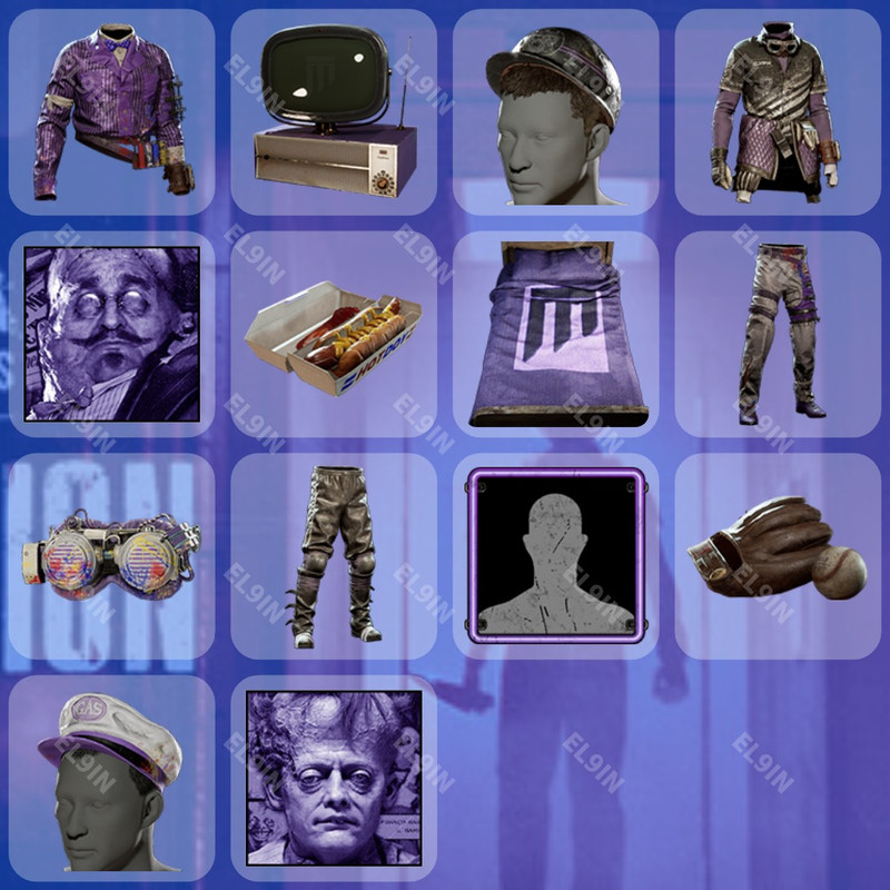 🌐 Twitch Drops 💜 Project Judas EIMZ 🧨 The Outlast Trials [Total 14 Items]
