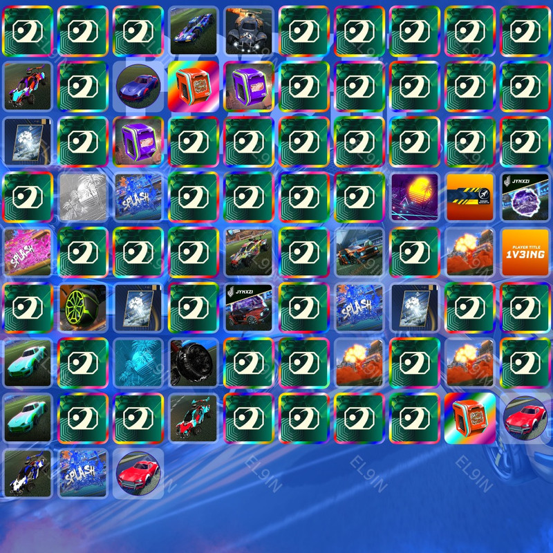 👑 Twitch Drops 💎 RLCS LCQ 🧙‍♂️ Rocket League [Total 83 Items]