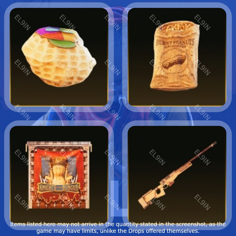 ⚡️ Twitch Drops 💎 BurntPeanut's Wasteland 💎 Rust [Total 4 Items]