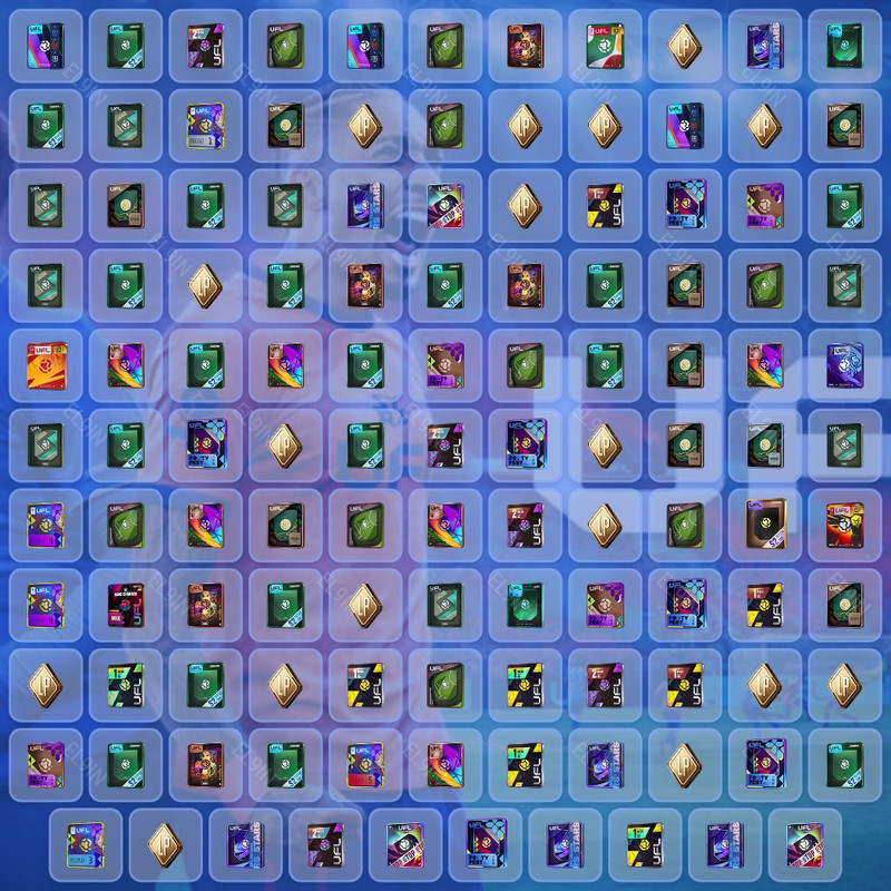 👑 Twitch Drops 🧨 Oct #2 🧙‍♂️ UFL [Total 120 Items]