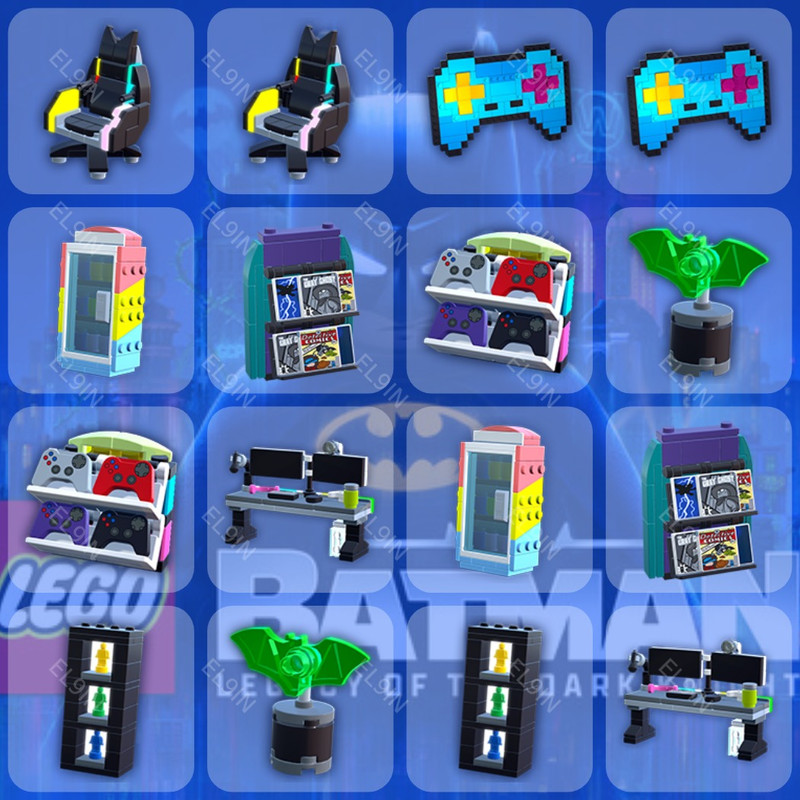 💜 Twitch Drops ⚡️ Mayhem Collection Launch 💜 LEGO Batman: Legacy of the Dark Knight [Total 16 Items]