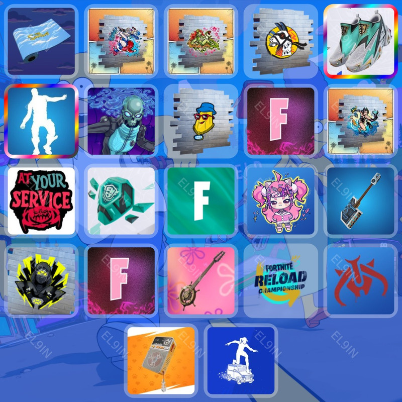 🧙‍♂️ Twitch Drops 🧨 Jynxzi Invitational ⚡️ Fortnite [Total 22 Items]