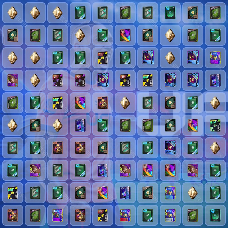 🧨 Twitch Drops 👑 Oct #1 ❤️ UFL [Total 100 Items]