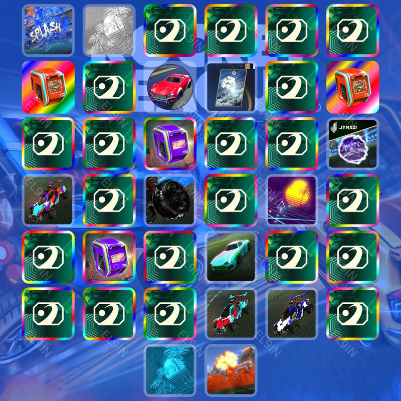 💎 Twitch Drops 💜 RLCS LCQ ⚡️ Rocket League [Total 38 Items]