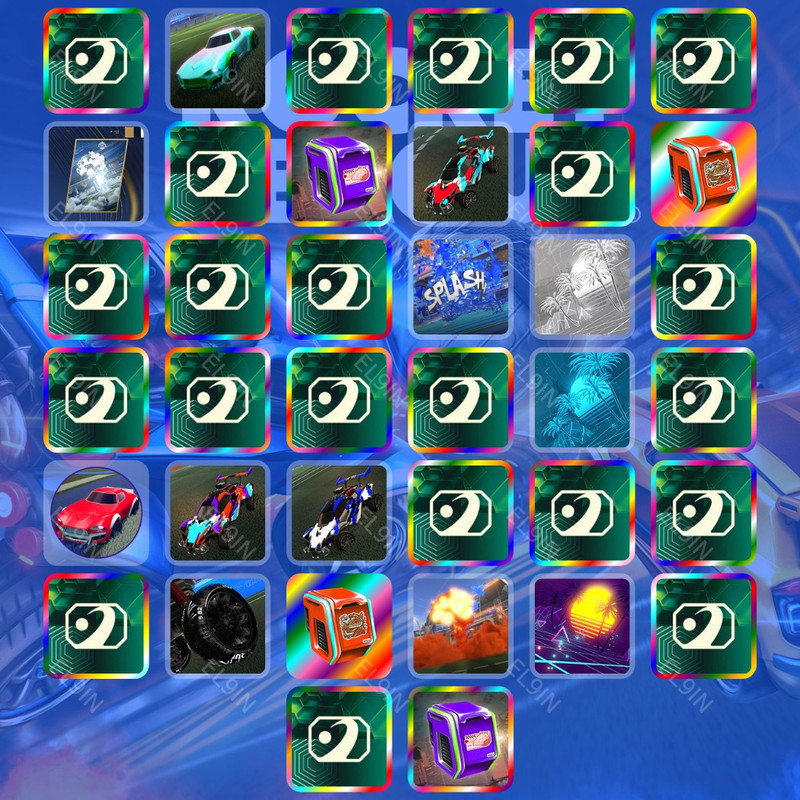 💜 Twitch Drops 🧨 RLCS LCQ 💜 Rocket League [Total 38 Items]