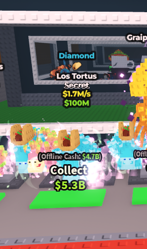 [ Secret ] Diamond Los Tortus With Taco Trait 1.7M/Sec | Ready Unit✅ | INSTANT DELIVERY✅