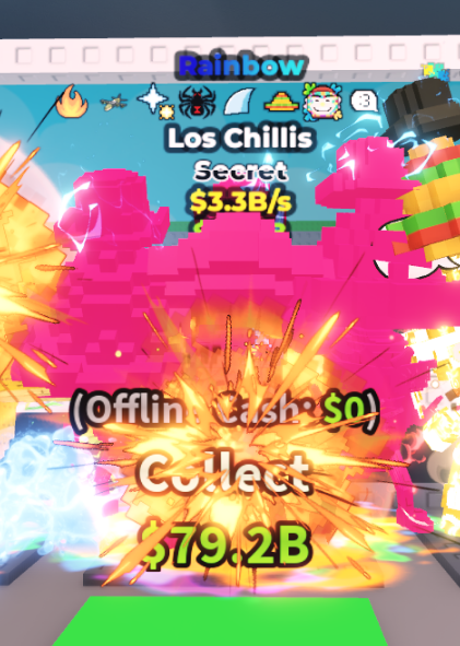 Rainbow Los Chillis (3.3B/s) – 8 RARE TRAITS – SECRET – STEAL A BRAINROT – FAST DELIVERY & TRUSTED #Q5ET3F