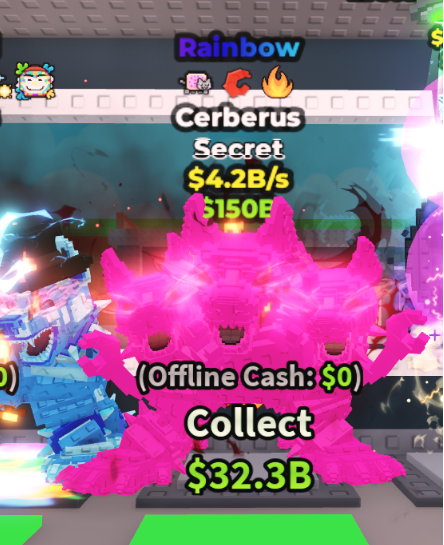 RAINBOW CERBERUS 4.2B/S (3 RARE TRAITS)  – STEAL A BRAINROT – FAST DELIVERY & TRUSTED #A5PC3Q