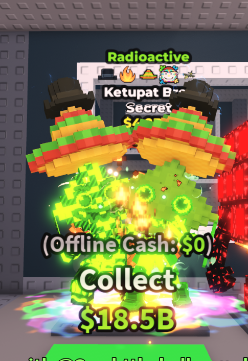 Radioactive Ketupat Bros (4.2B/s) – 5 RAREST TRAITS – SECRET – STEAL A BRAINROT – FAST DELIVERY & TRUSTED#L6YM1C