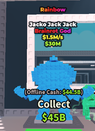 Jacko Jack Jack Rainbow Rare Halloween Brainrot