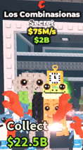 ✨ 75M/s ✨ Los Combinasionas - 1 Trait | Steal A Brainrot ⚡ FAST DELIVERY⚡