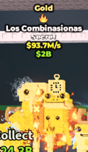 ✨ 93.7M/s ⭐ Gold Los Combinasionas - 1 Trait Secret | Steal A brainrot ⚡ FAST DELIVERY⚡