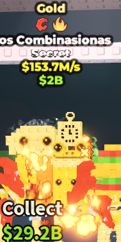✨ 153.7M/s ⭐ Gold Los Combinasionas - 2 Traits Secret | Steal A brainrot ⚡ FAST DELIVERY⚡