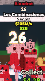 ✨ 105M/s 🩸 Bloodrot Los Combinasionas - 1 Trait Secret | Steal A Brainrot ⚡ FAST DELIVERY ⚡