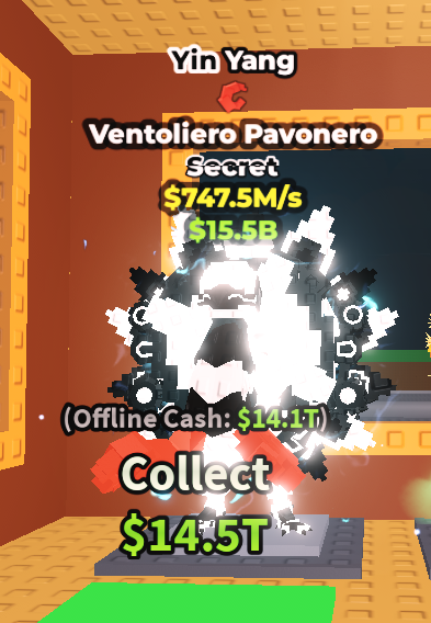 Ventolioro pavanero Yinyang 747.5M/s