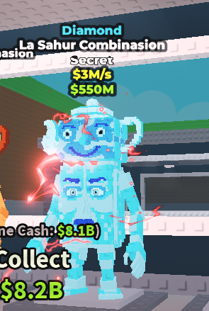 La Sahur Combinasion Diamond Rare Brainrot For Collector