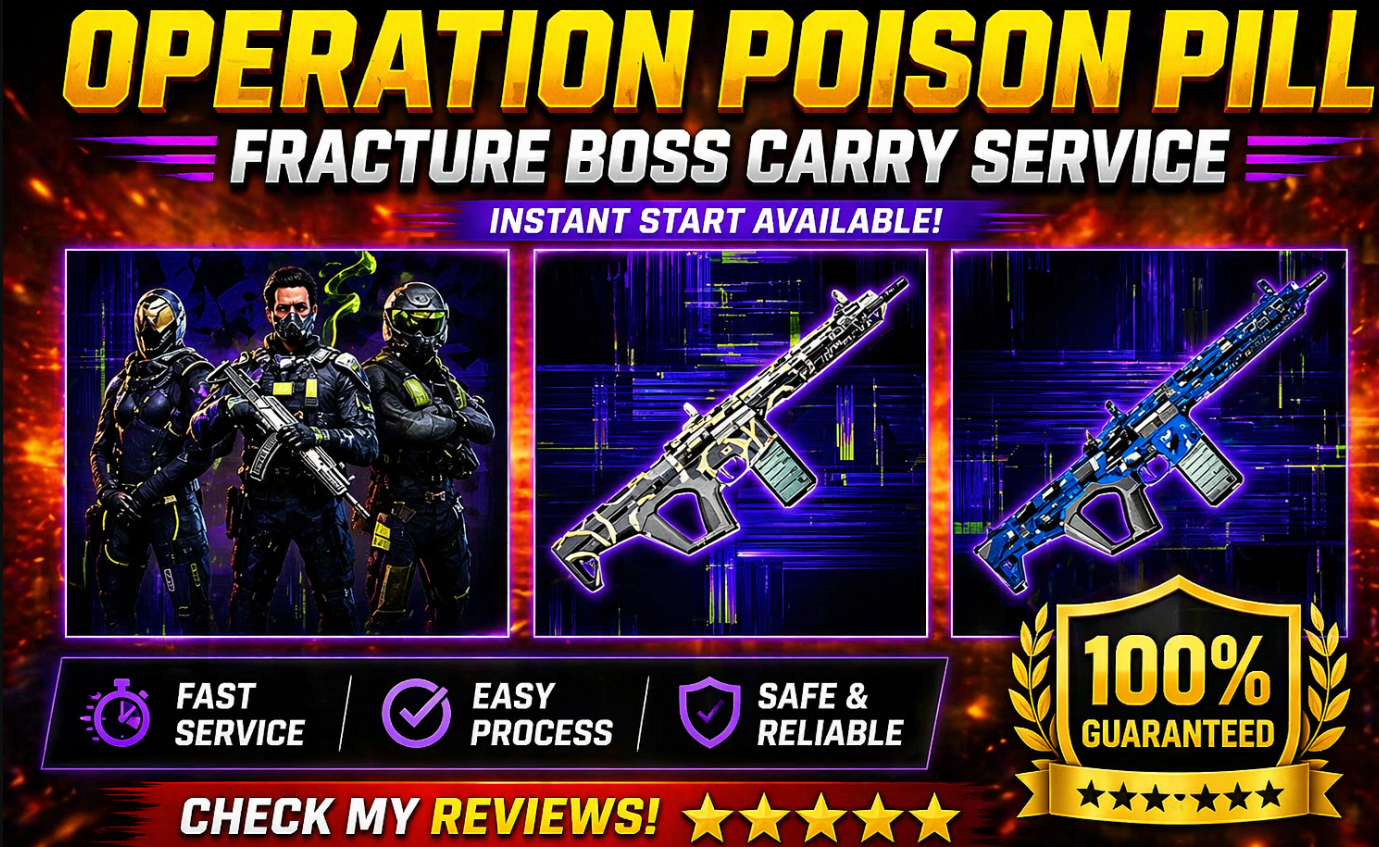Virulent camo-Operation Poisen Pill boost- Link Forger Boss - 3x Override Operator Skin for Mason, Grim & Anderson- Blighted Camo- 1x Weapon Blueprint- UNIVERSAL CAMOS
