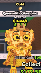 ✨ 11.3M/s Gold Quesadillo Vampiro Secret | Steal A Brainrot ⚡ FAST DELIVERY⚡