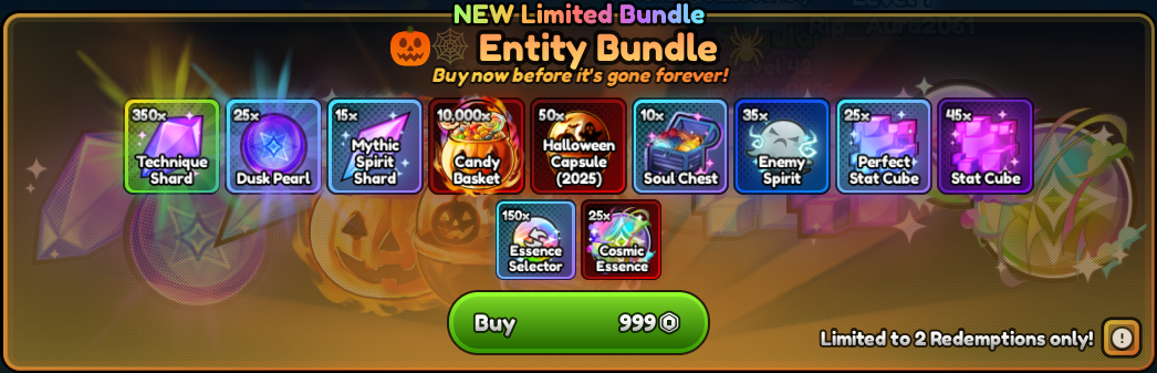 Anime Last Stand > Entity Bundle [999R]