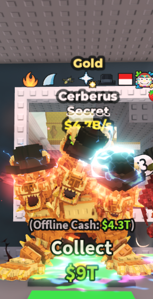 Gold Cerberus (4.7B/s) – SECRET – STEAL A BRAINROT – FAST DELIVERY & TRUSTED #G3RX1V