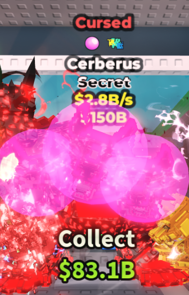 Cursed Cerberus (2.8B/s) – 2 TRAITS – SECRET – STEAL A BRAINROT – FAST DELIVERY & TRUSTED #Z4RF2M