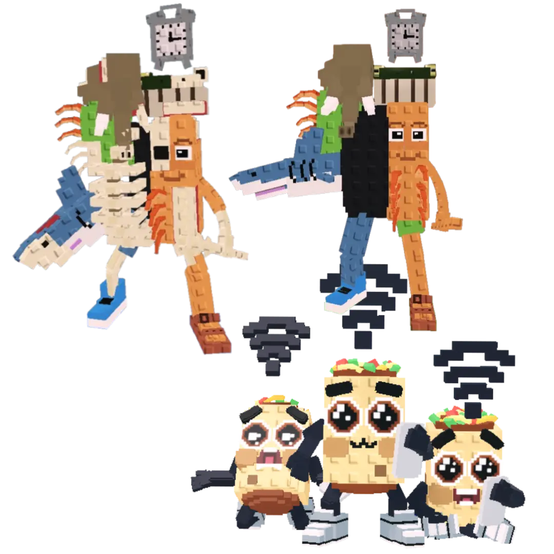 Hodeløs Figur | 2 papirhåndverk, image size:1080x1080