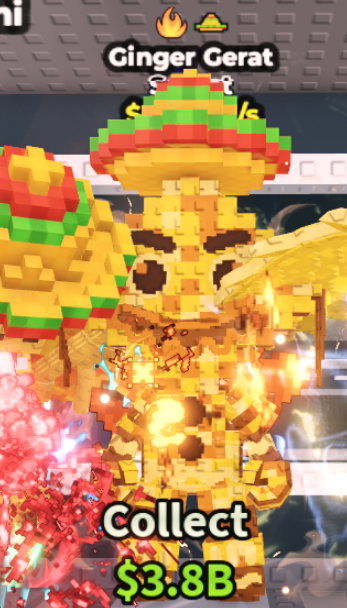 Gold Ginger Gerat (768M/s) – FIRE + SOMBRERO – SECRET – STEAL A BRAINROT – FAST DELIVERY & TRUSTED #X3NB8K