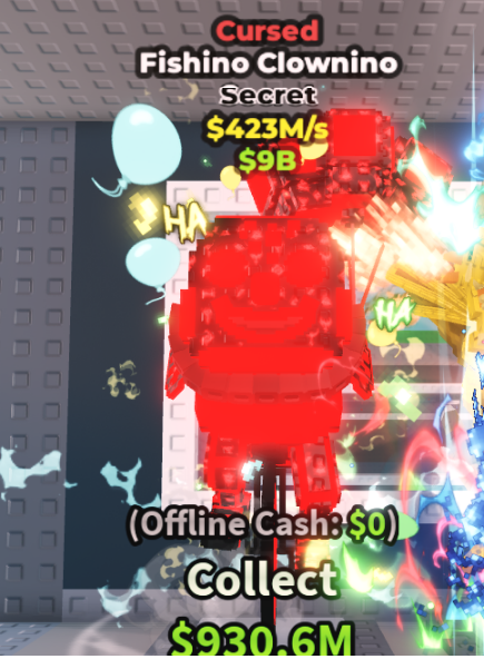Cursed Fishino Clownino (423M/s) – NO TRAITS – SECRET – STEAL A BRAINROT – FAST DELIVERY & TRUSTED #T9JX4H