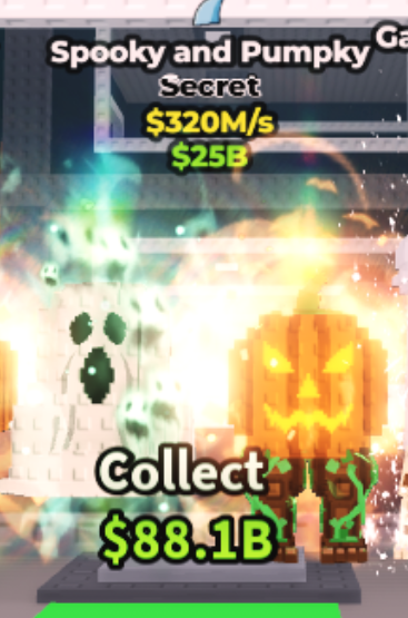 🎃👻 Spooky and Pumpky 🌈 [320M/s] Secret Pet 💀 | Steal a Brainrot