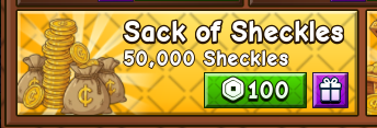 Grow a Garden 2 - Sack of Sheckles [100R]