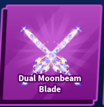 Dual Moonbeam Blade Set ( Sword + Emote)