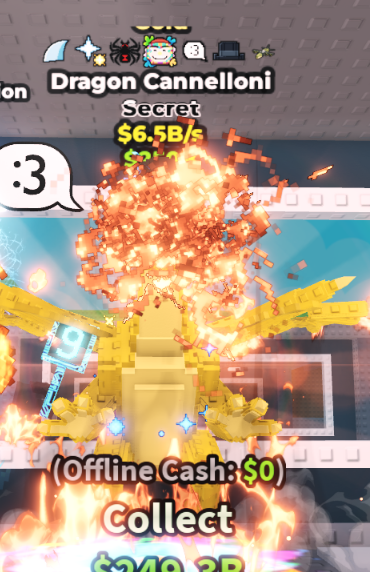 Gold Dragon Cannelloni (6.5B/s) – 7 RARE TRAITS – SECRET – STEAL A BRAINROT – FAST DELIVERY & TRUSTED #C6SF1R