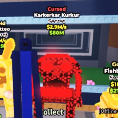 Cursed karkerkar kurkur 💀 2.9M/S 🌱 SECRET BRAINROT