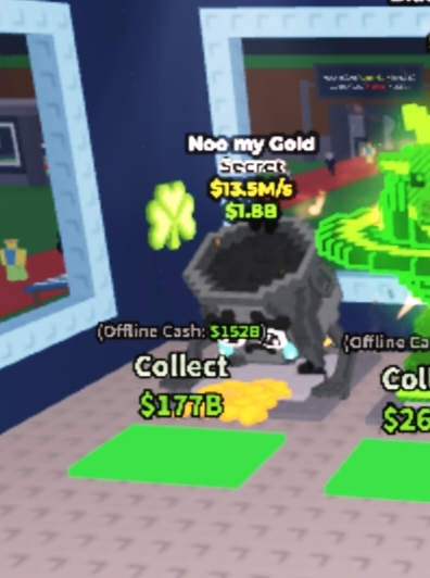 Noo my gold 🥇 13.5m/s 👾 SECRET BRAINROT
