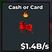 Cash or Card Cursed 1.4B/s