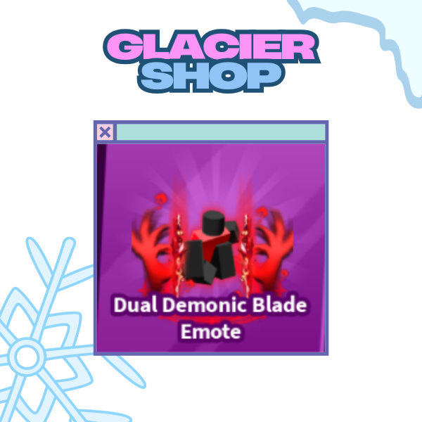 Dual Demonic Blade Emote ( Limited )