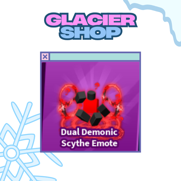 Dual Demonic Scythe Emote ( Limited )